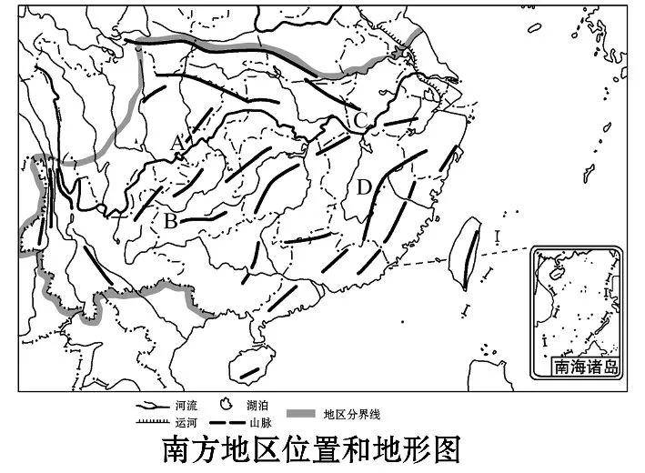 地理图库初高中地理必备的中国地图大合集