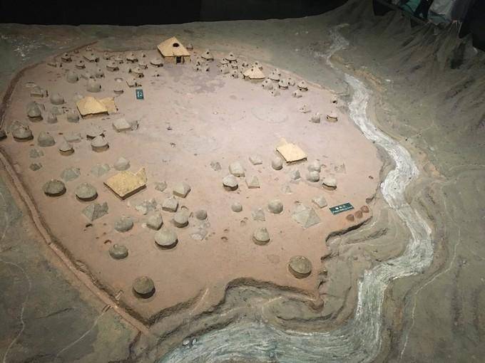 新石器时代以仰韶文化的姜寨遗址