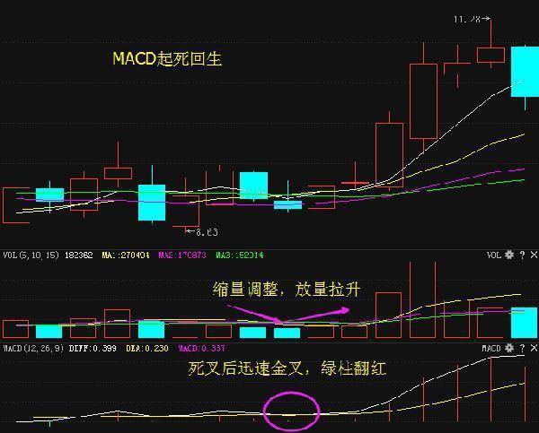 海归一男博士说破股市:macd精华就是"三金叉见底,三死叉见顶"