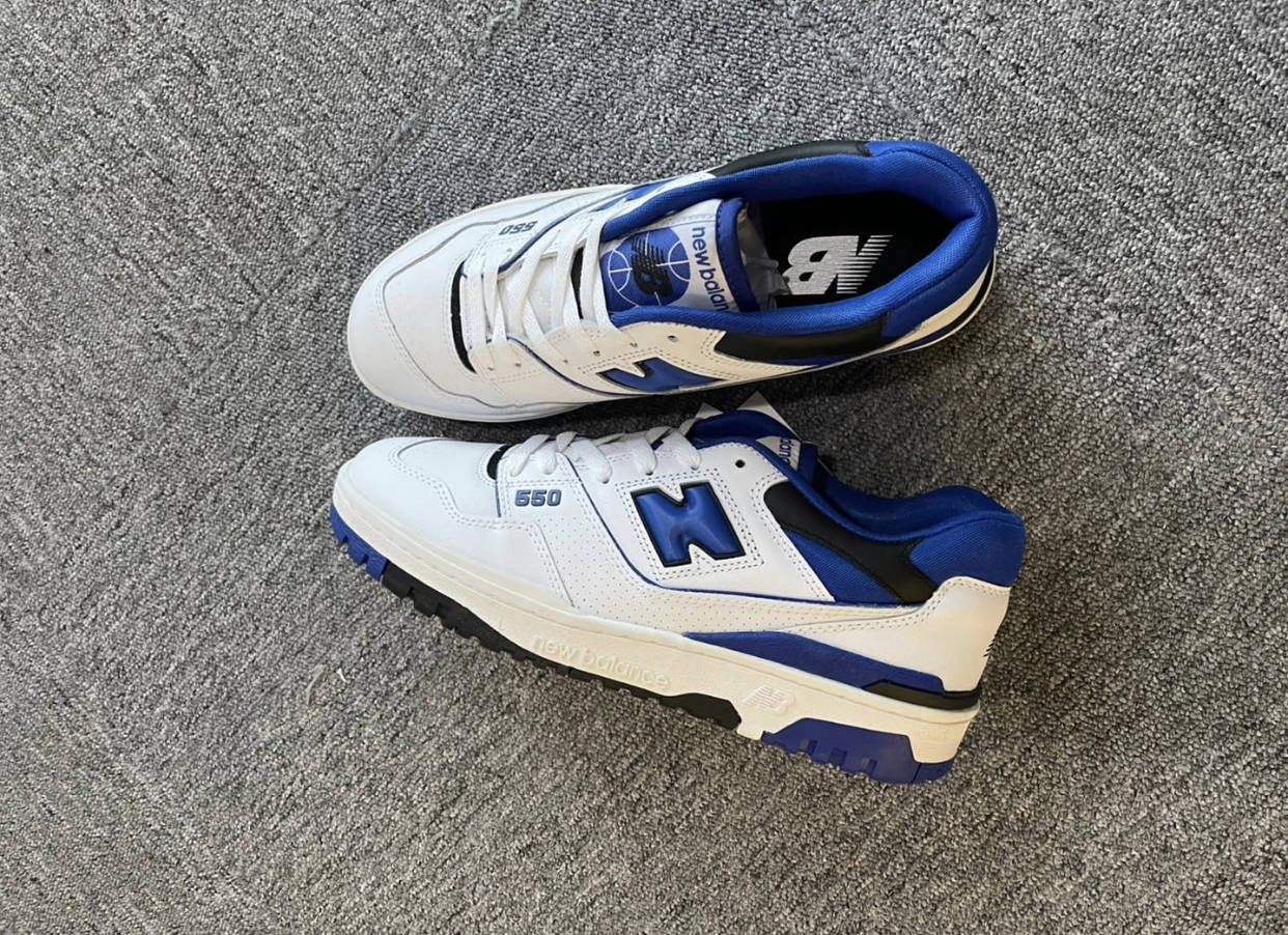 最近大火的nb550 new balance 550 红白/蓝白