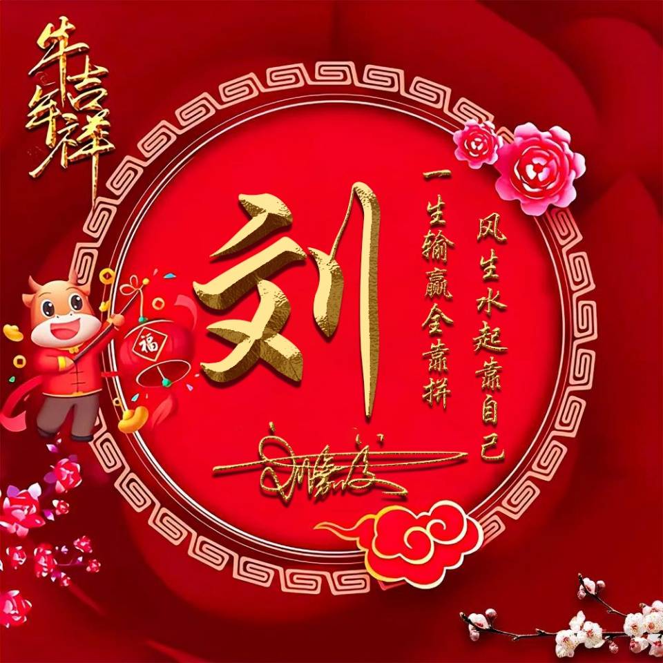 2021牛年最新微信头像,33张精致喜庆签名头像,请查收带走!