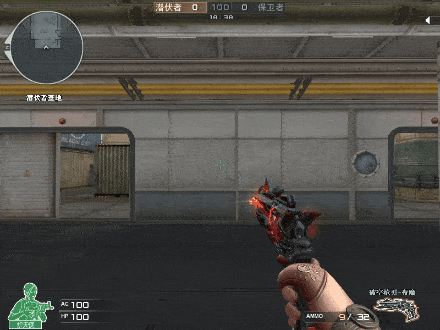 【cf】又一把可以变形的手枪!破空枪刃-夜魔抢先看!