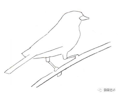 分享二组彩铅画鸟的图解示范