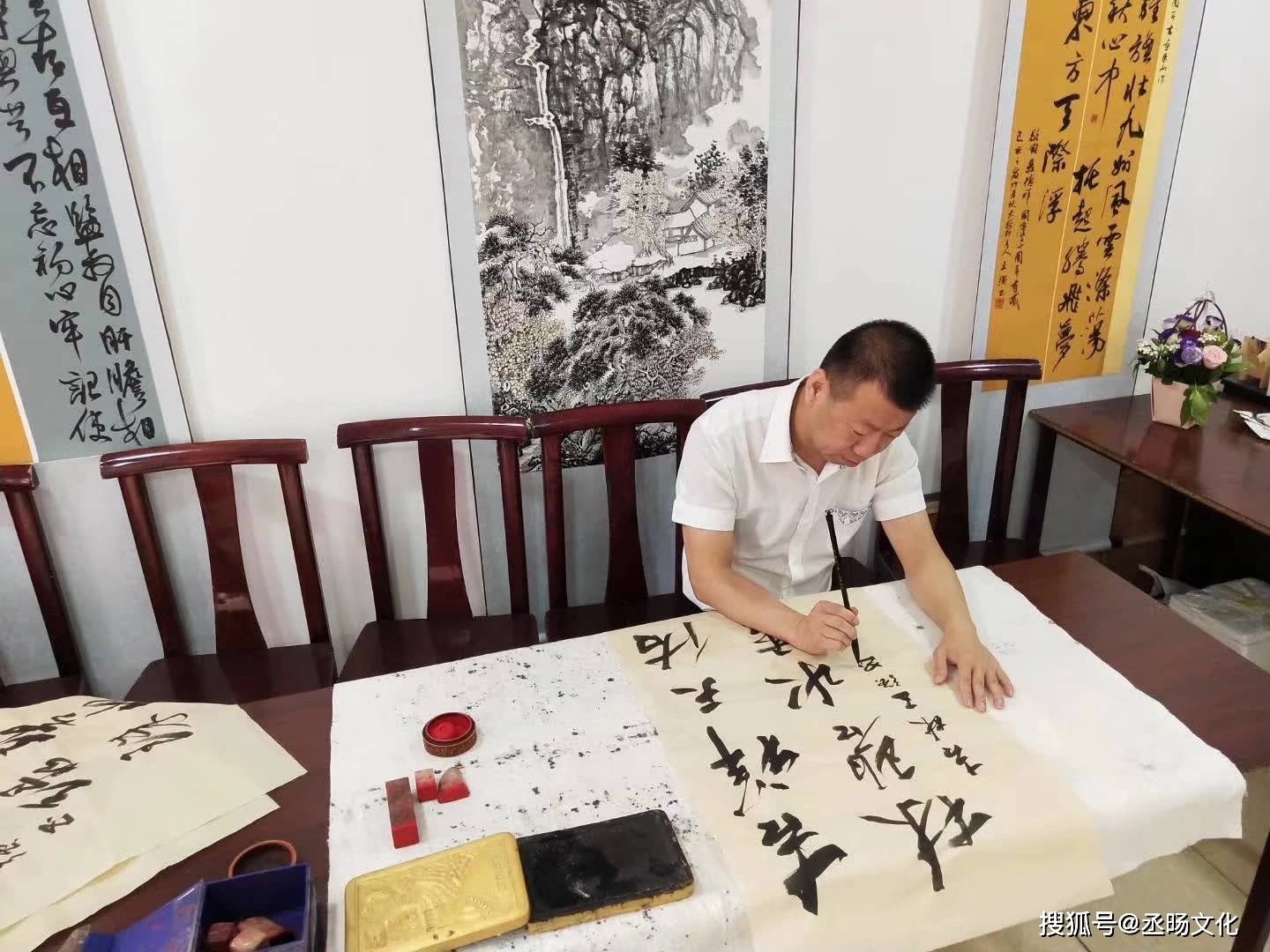 吉林省书法家协会会员,丞旸文化书法老师--王强,书法作品赏析