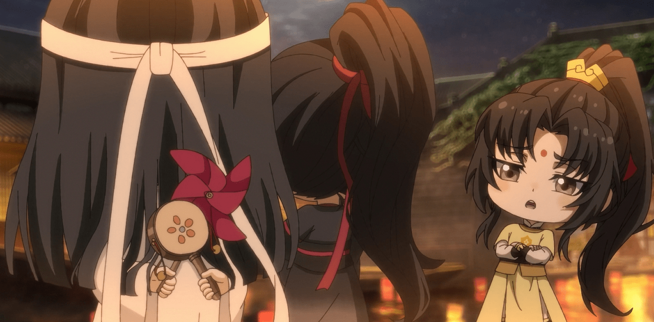 原创魔道祖师q汪叽变身许愿流星羡羡流泪反被避尘打