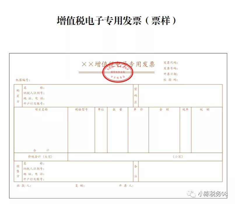 6.电子专票发票票面样式有何变化?