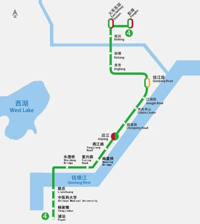留杭过年杭州7条地铁线166座站点随你乘看看你的家门口有几站
