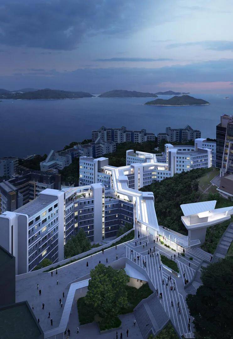 扎哈事务所新作:香港科技大学学生公寓新设计