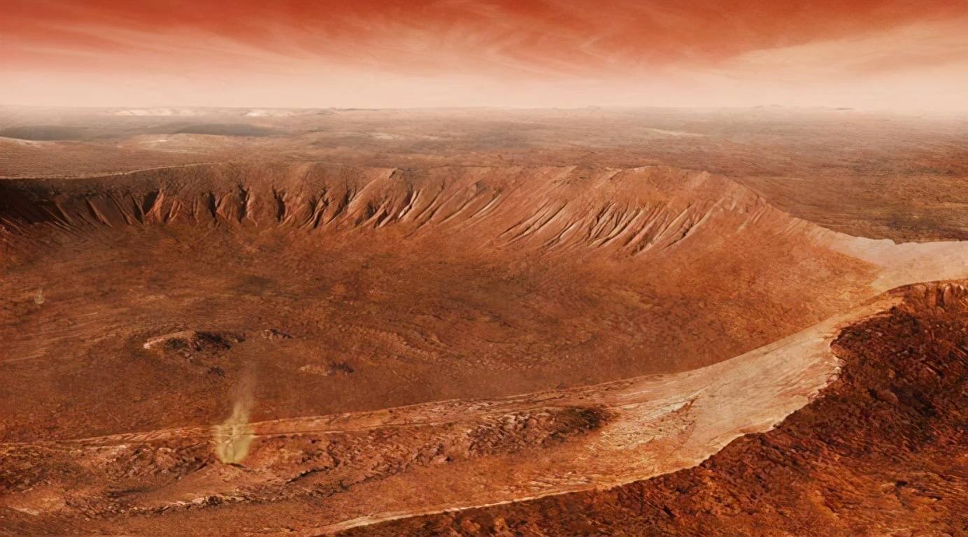 nasa公布火星大峡谷照片景象让人冒汗火星生命会出现吗