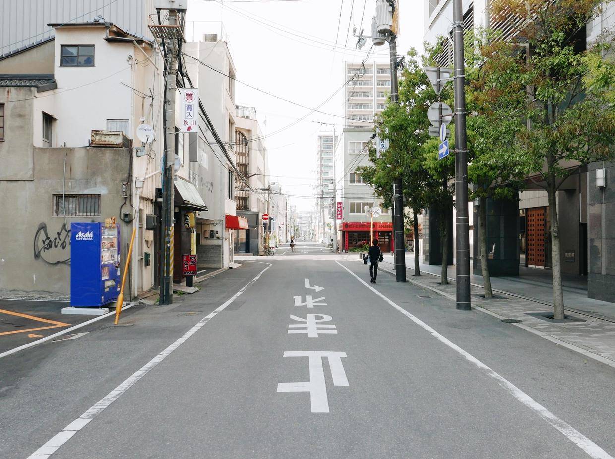 图片素材日系街头