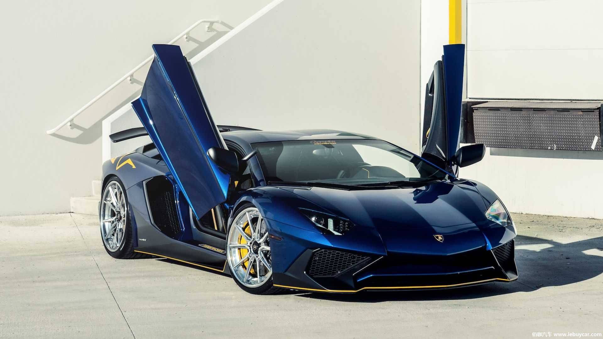 兰博基尼aventador sv配备22英寸沃森轮毂套件 单支轮毂或1.7万元