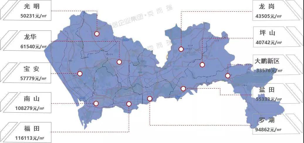 深圳房价地图