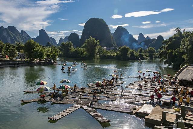 遇山芗舍:桂林民宿旅行为什么要选遇龙河带风景的地方