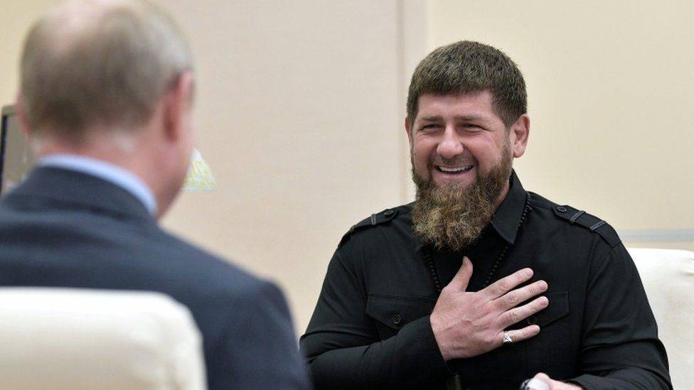 车臣领导人拉姆赞·卡德罗夫(ramzan kadyrov)