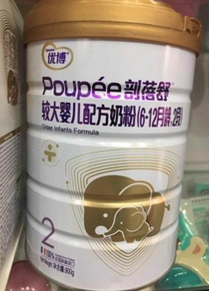 圣元旗下的优博剖蓓舒特别添加高含量乳铁蛋白(100mg/100g奶粉)和