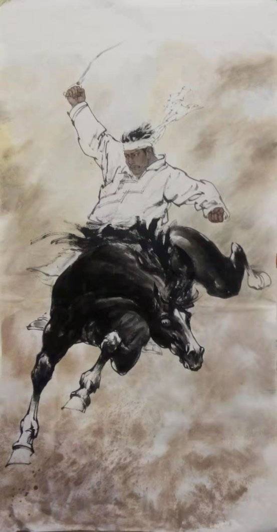 徐鸿军——当代著名画马画家