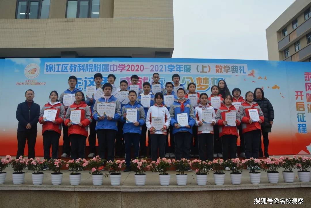 锦江区2020年中小学综合运动会获奖名单第二项:学校第十一届秋季田径