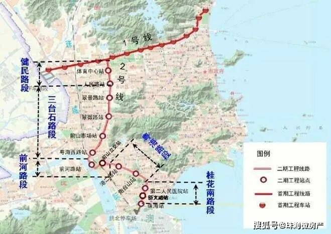 珠海"地铁"开始招标!珠海有轨电车或将修建2,3号