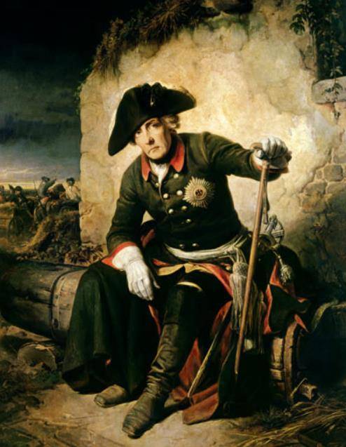 一天之内损失43.7%,腓特烈大帝的普鲁士军队惨败于奥地利