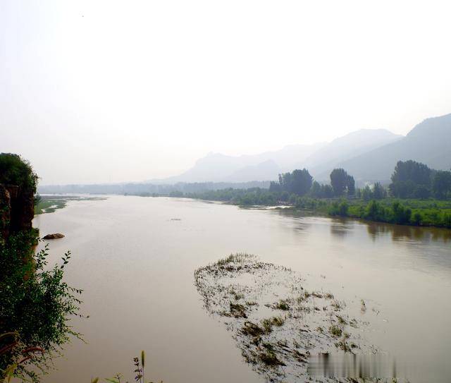 石家庄冶河游记井陉高岸村河岸风光