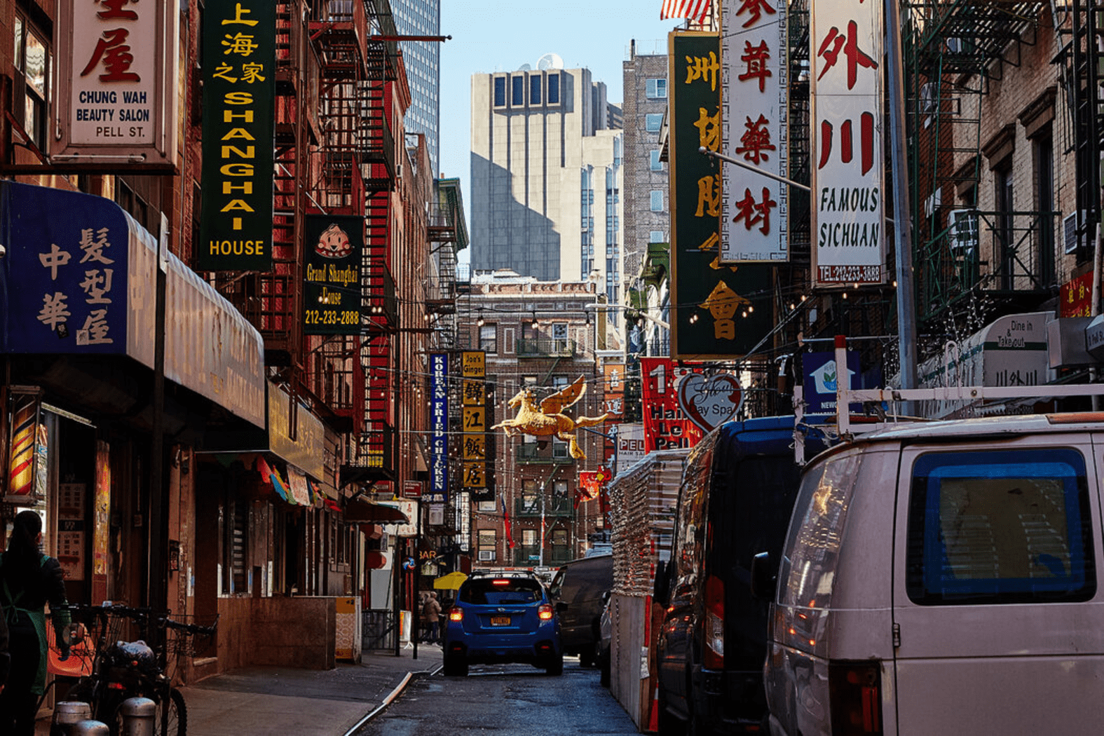 去曼哈顿的唐人街来一场穿越时空的旅行