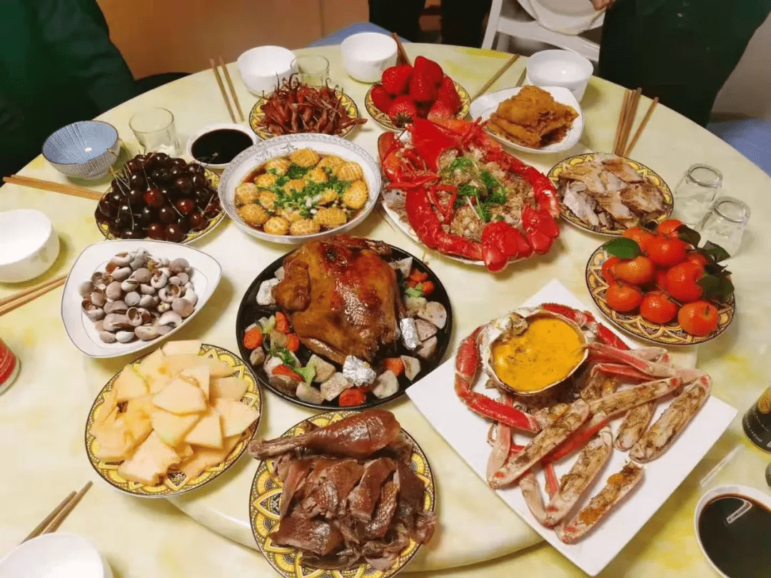 一大波温州人的年夜饭照片流出