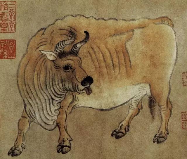 中国历代画牛名作