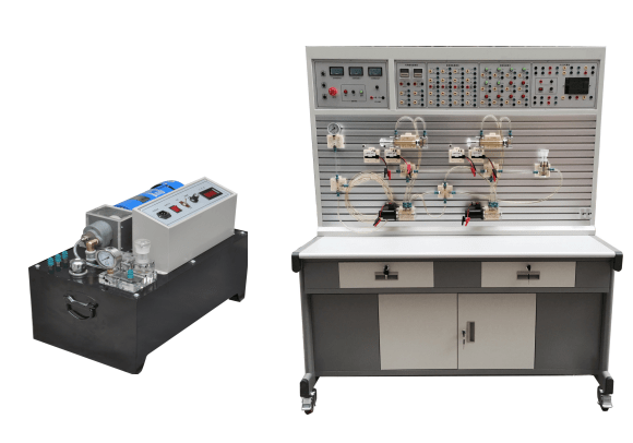透明液压plc控制教学实验台