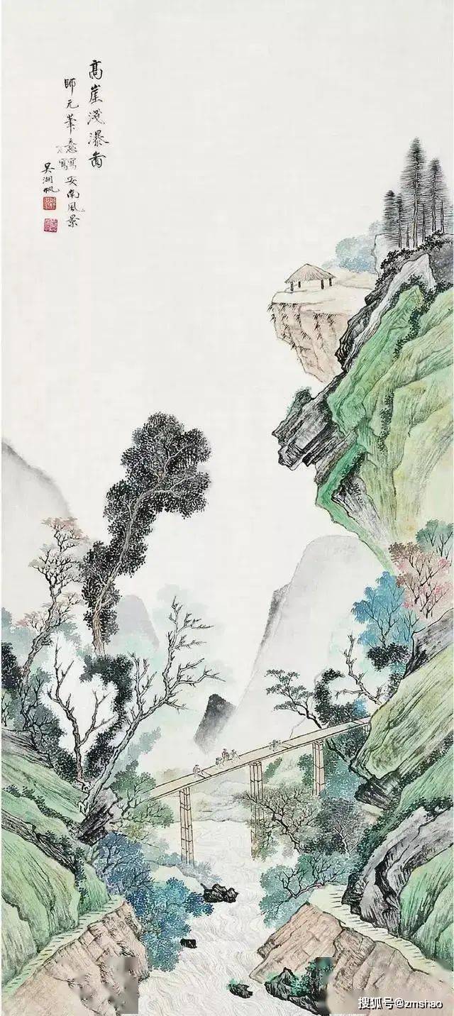 平淡天真,集古大成——吴湖帆山水画作品