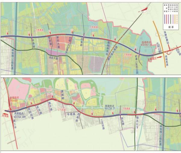 常熟这段高架,预计10月底贯通!_国道