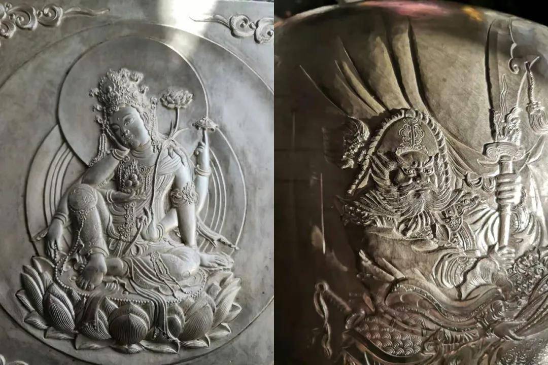 金属錾刻-传承千年的金工手艺-古法刻金工艺大师