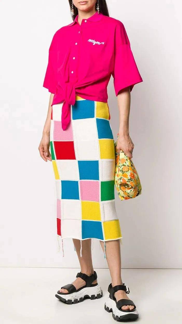 2021女装春夏图案趋势,2021春夏新款女装 时尚东纺 |重构蒙德里安几何?这份 2021春夏女装图案趋势你值得拥有!
