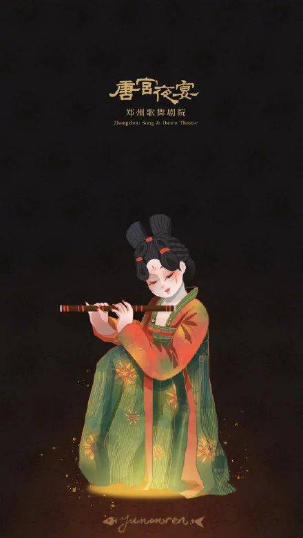 《唐宫夜宴》又出圈?插画师:该我出手了