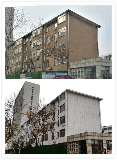 寒亭区交校小区改造前后对比图 来源:潍坊住建之声