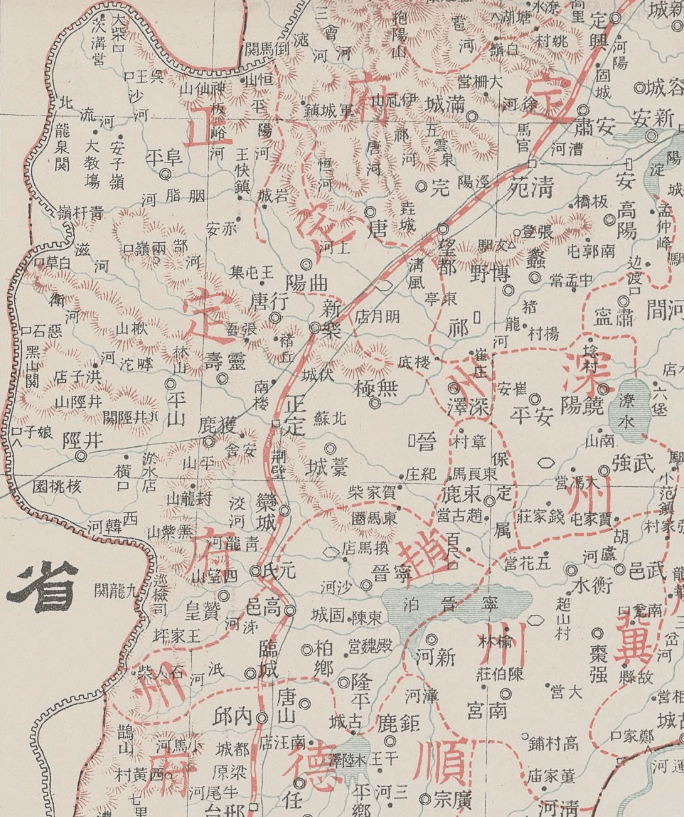 河北中部为何州字地名多1724年雍正把正定拆成1府5直隶州