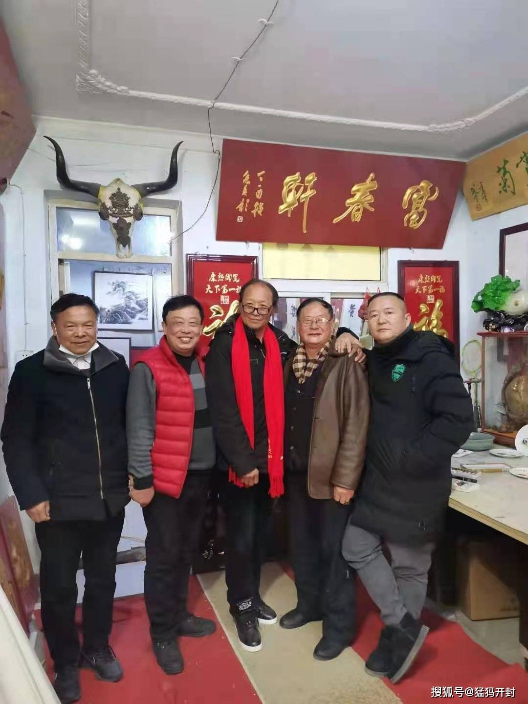 著名书法家冯秀中