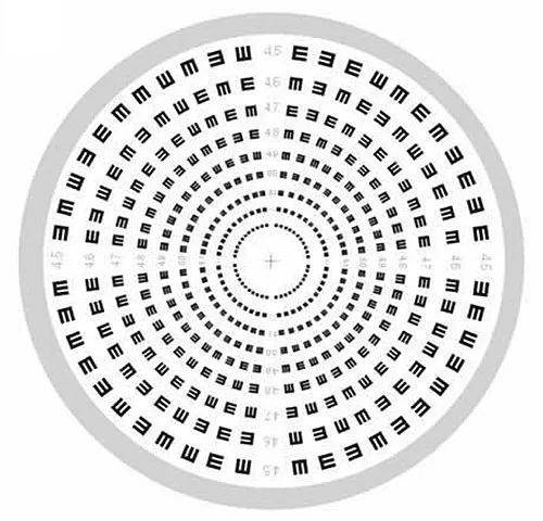 嗨视力近视科普丨视力表上为什么要用e而不是abcd