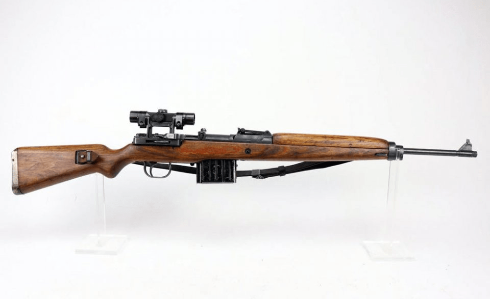 原创细看:纳粹德国g43狙击步枪 保存状态非常理想 售价只要5500美元