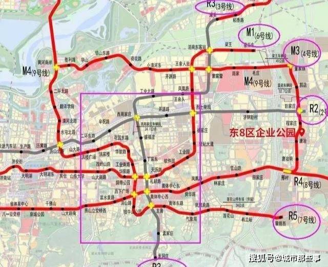 济南地铁各线路的战略意义