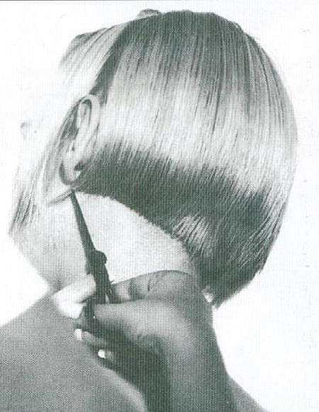 沙宣剪发"白色的冬天"剪发技术的发型