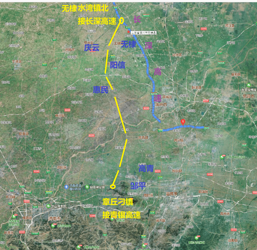 该条高速公路全长105公里,投资额191亿元,由于项目省界节点尚未与