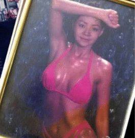 原创宋丹丹年轻比基尼照片曝光,性感身材堪比超模,年轻颜值不输小花