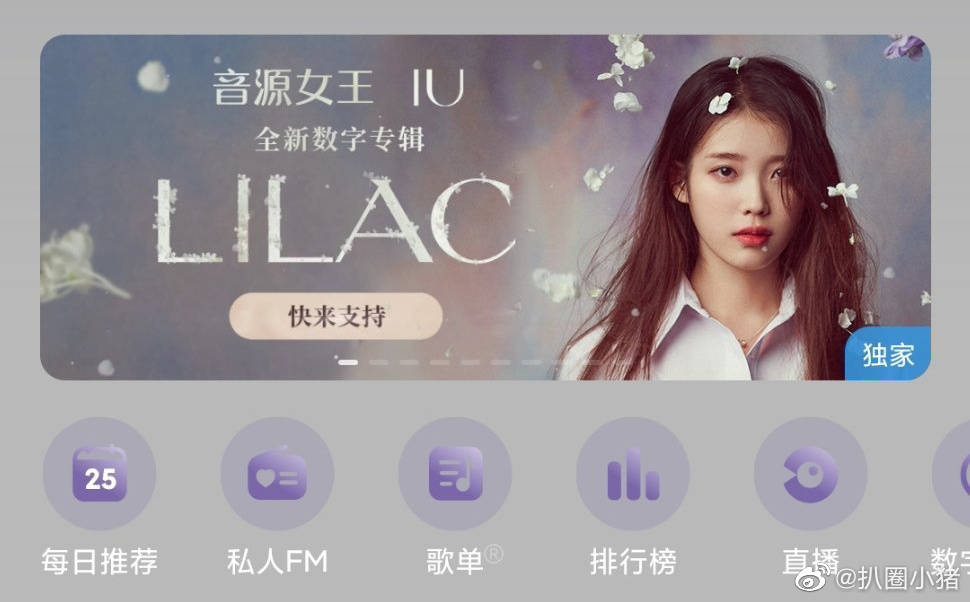 iu携数字专辑《lilac》回归,网易云独家授权!