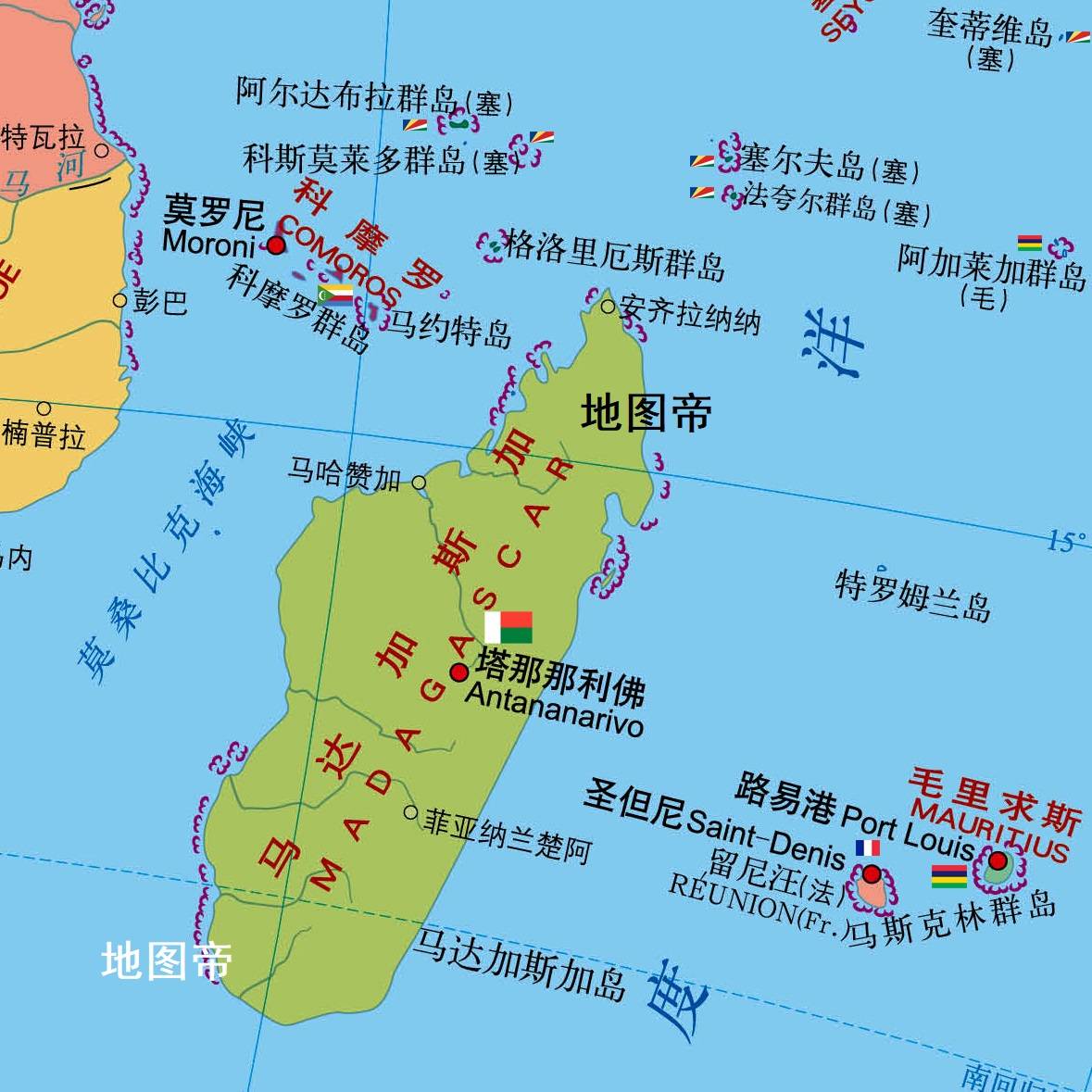 法国在非洲还控制哪些地盘?