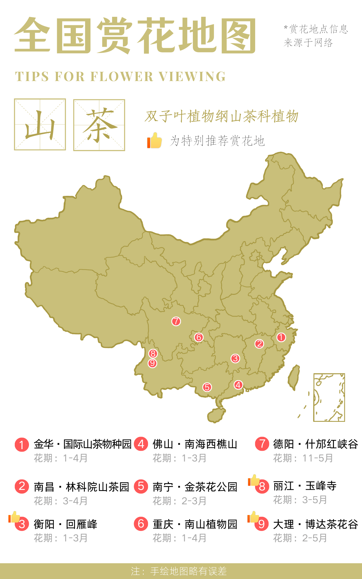 这份《全国赏花地图》建议收藏!_樱花