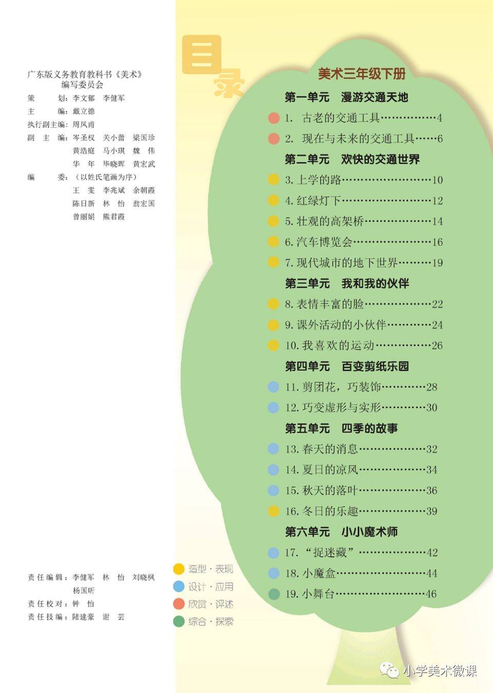 岭南版三年级下册美术电子课本教材(pdf版高清下载)