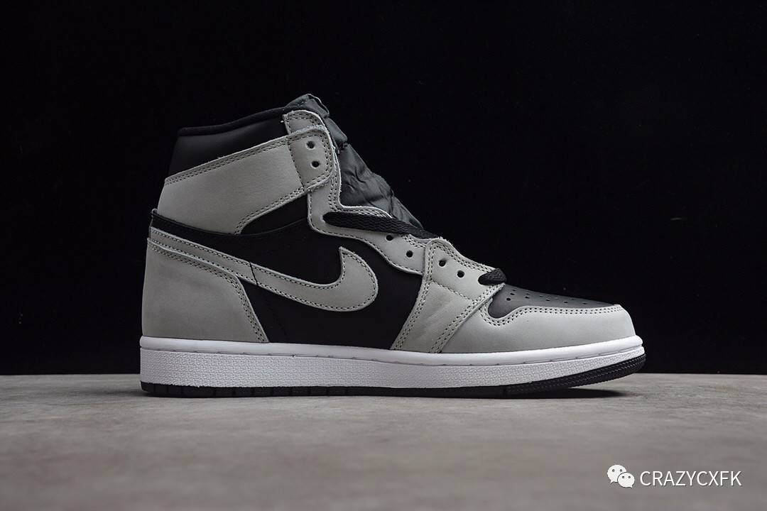 乔丹air jordan 1 high shadow 2.0 aj1影子灰运动鞋_层皮