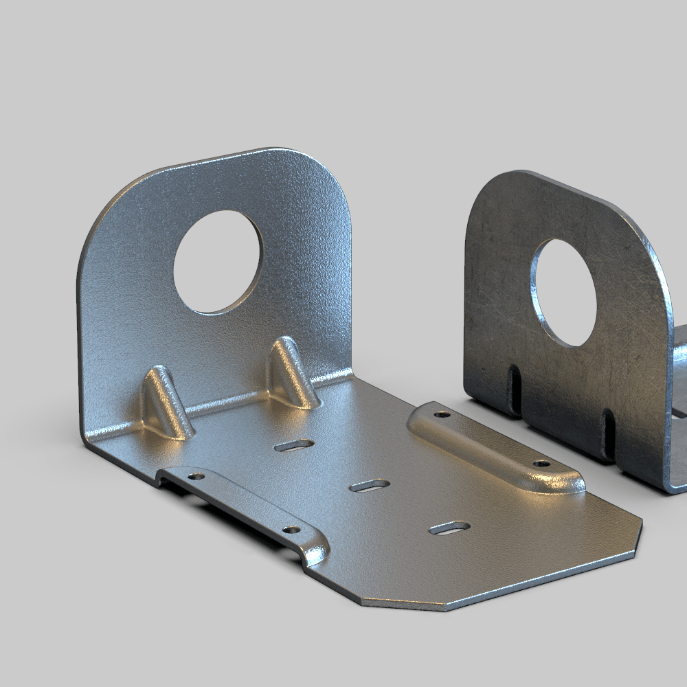 用solidworks画的钣金件此图要用到角撑板