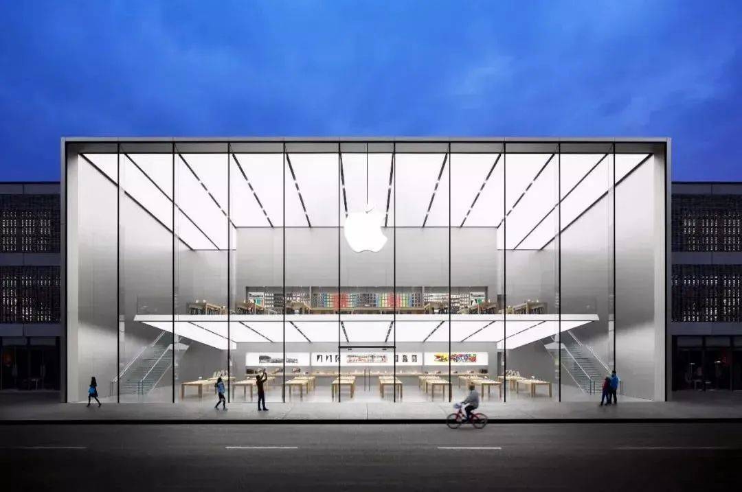 杭州西湖苹果apple store如今,静安广场将迎来全球第二大苹果旗舰店