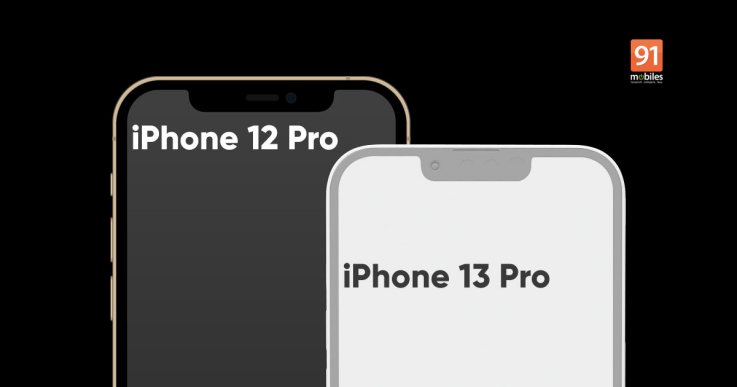 iphone13边框材质,iphone13边框磨损 原创iphone 13渲染图曝光 听筒移至边框 刘海面积缩小